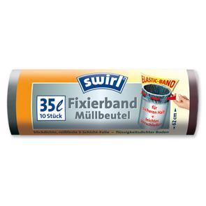 Fixierband-Müllbeutel 35 l