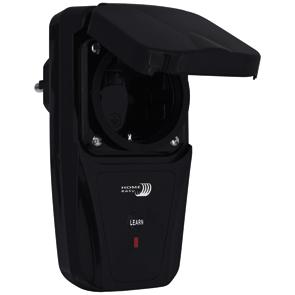 Funk-Steckdosen-Adapter schwarz Funk-Steckdosen-Adapter schwarz