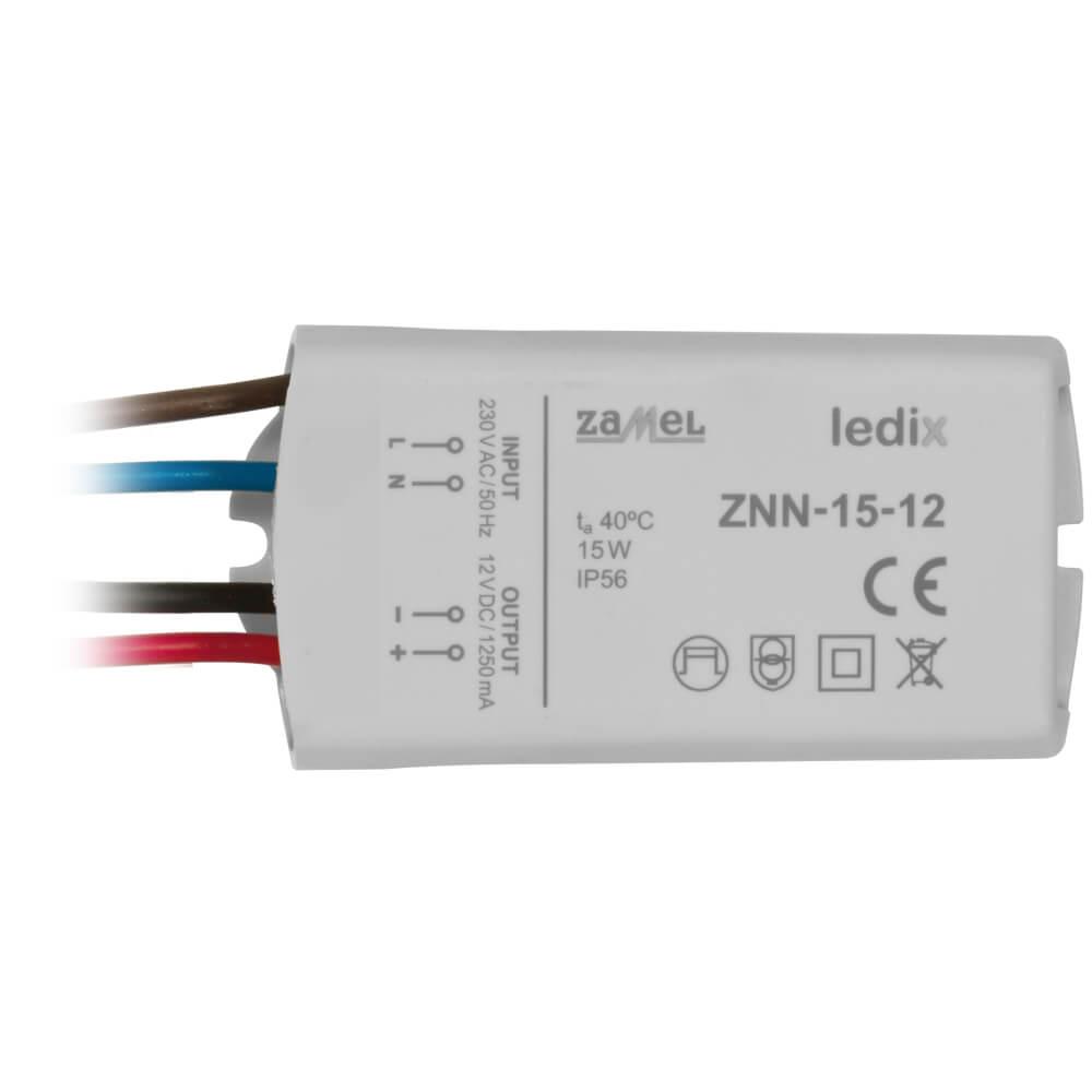 LED-Netzteil 12V-DC/8-15W L73,5 B41,5 H33,0