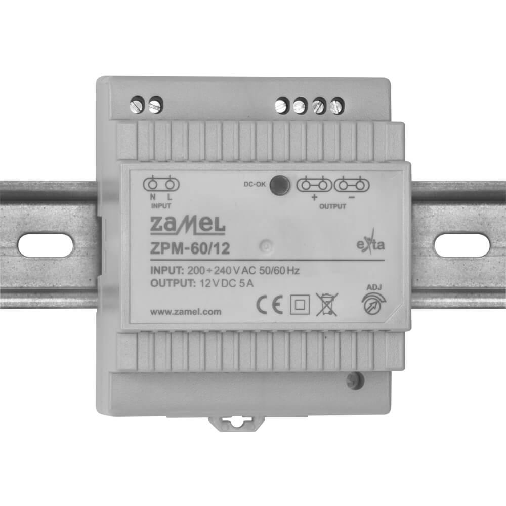 Reiheneinbau-Netzteil DC 12V 30-100W Reiheneinbaugerät H90 T66 B52,5 3TE Reiheneinbau-Netzteil DC 12V 30-100W Reiheneinbaugerät H90 T66 B52,5 3TE