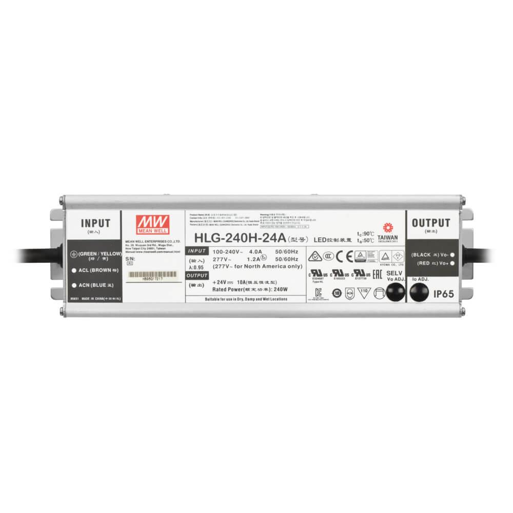 LED-Netzteil HLG 24V-DC 120-320W Aluminiumgehäuse LED-Netzteil HLG 24V-DC 120-320W Aluminiumgehäuse