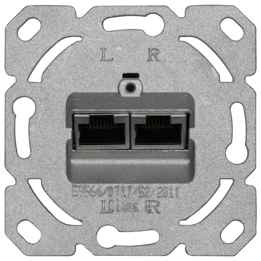 Netzwerkdose UP-UAE-CAT 6a LSA rechts/links