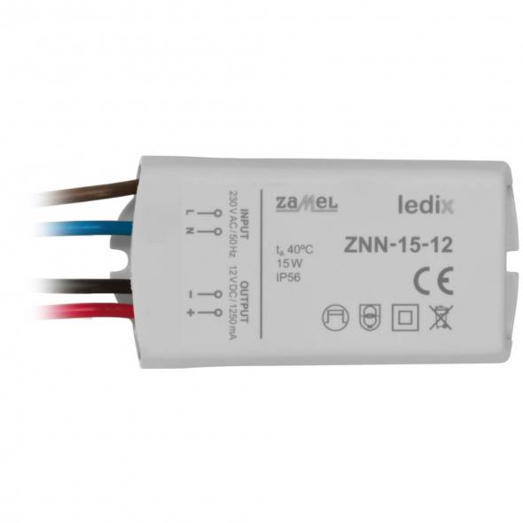 LED-Netzteil 12V-DC/8-15W L73,5 B41,5 H33,0