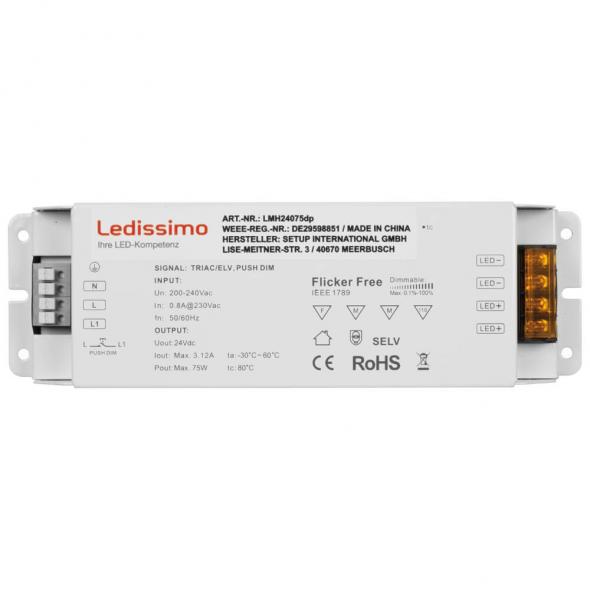 LED-Netzteil 24V-DC/75-150W LED-Netzteil 24V-DC/75-150W
