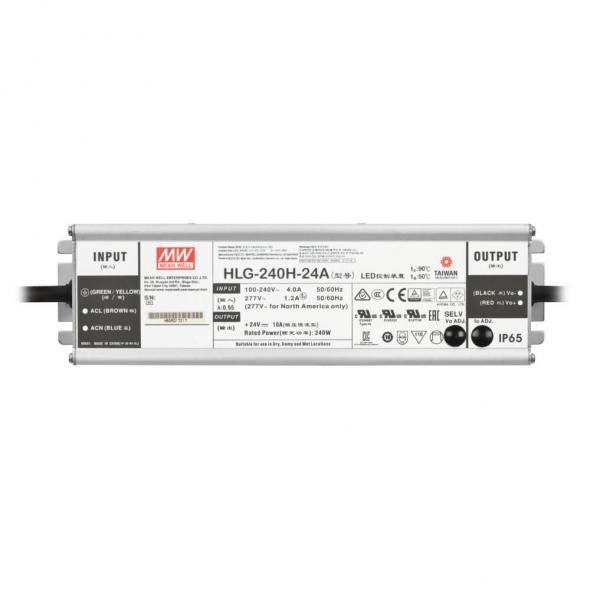 LED-Netzteil HLG 24V-DC 120-320W Aluminiumgehäuse LED-Netzteil HLG 24V-DC 120-320W Aluminiumgehäuse