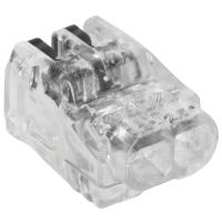 Steckklemme EM034 2-polig transparent