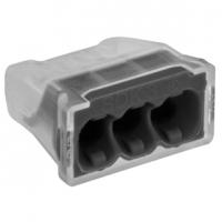 Steckklemme 3 x 0,5mm² - 2,5mm² anthrazit