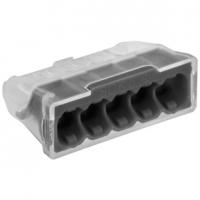 Steckklemme 5 x 0,5mm² - 2,5mm² anthrazit