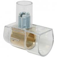 Endklemme transparent 25mm² 1-pol