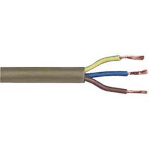 Rundleitung 3G x 0,75² H03 VV-F gold, inkl. CU Rundleitung 3G x 0,75² H03 VV-F gold, inkl. CU