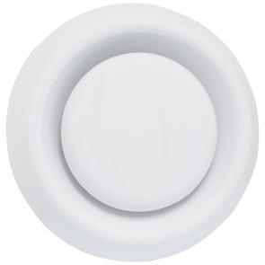 Abluft-Tellerventil für Rohr D=100mm Kunststoff weiß Abluft-Tellerventil für Rohr D=100mm Kunststoff weiß