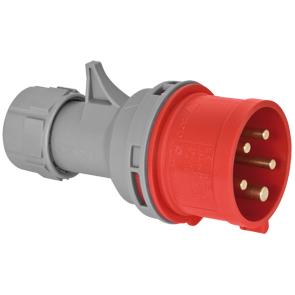 CEE-Stecker 400V 32A IP44 5-polig 025-6TT