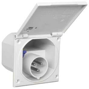 Einbaustecker 230V/16A 3-polig Einbaustecker 230V/16A 3-polig