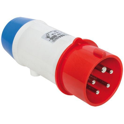 Stecker auf Schutzkontakt 230V/16A 3pol 860