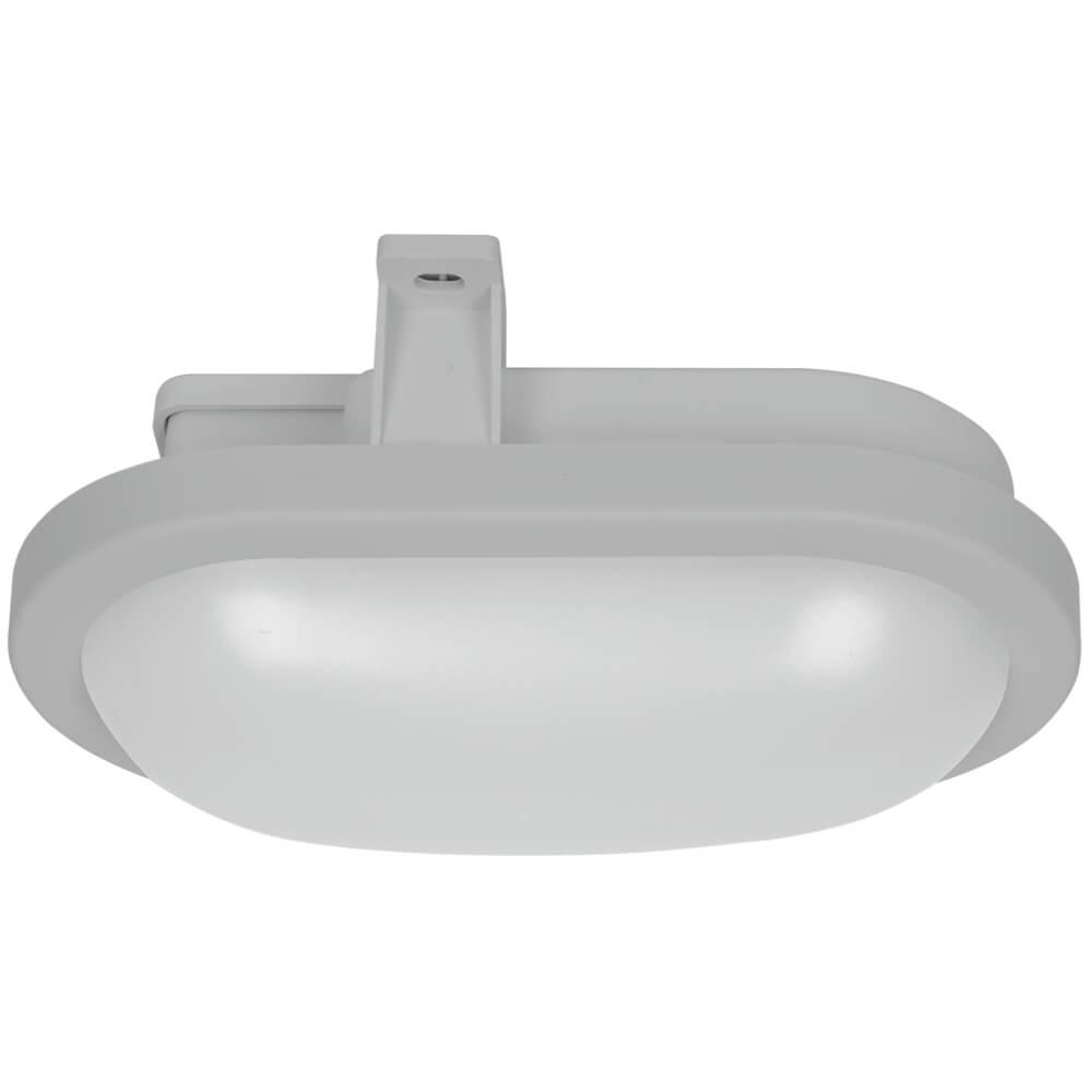 LED-Ovalleuchte LEDs/10W 800 lm 6500K mit Bewegungsmelder grau LED-Ovalleuchte LEDs/10W 800 lm 6500K mit Bewegungsmelder grau