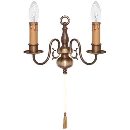 Flämische Wandleuchte 2 x E14/40W Flämische Wandleuchte 2 x E14/40W