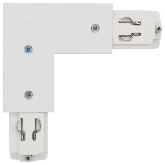 3-Phasen-L-Verbinder links weiß 3-Phasen-L-Verbinder links weiß