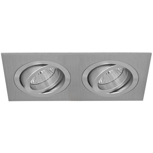Einbaustrahler Aluminium 2er Einbaustrahler Aluminium 2er