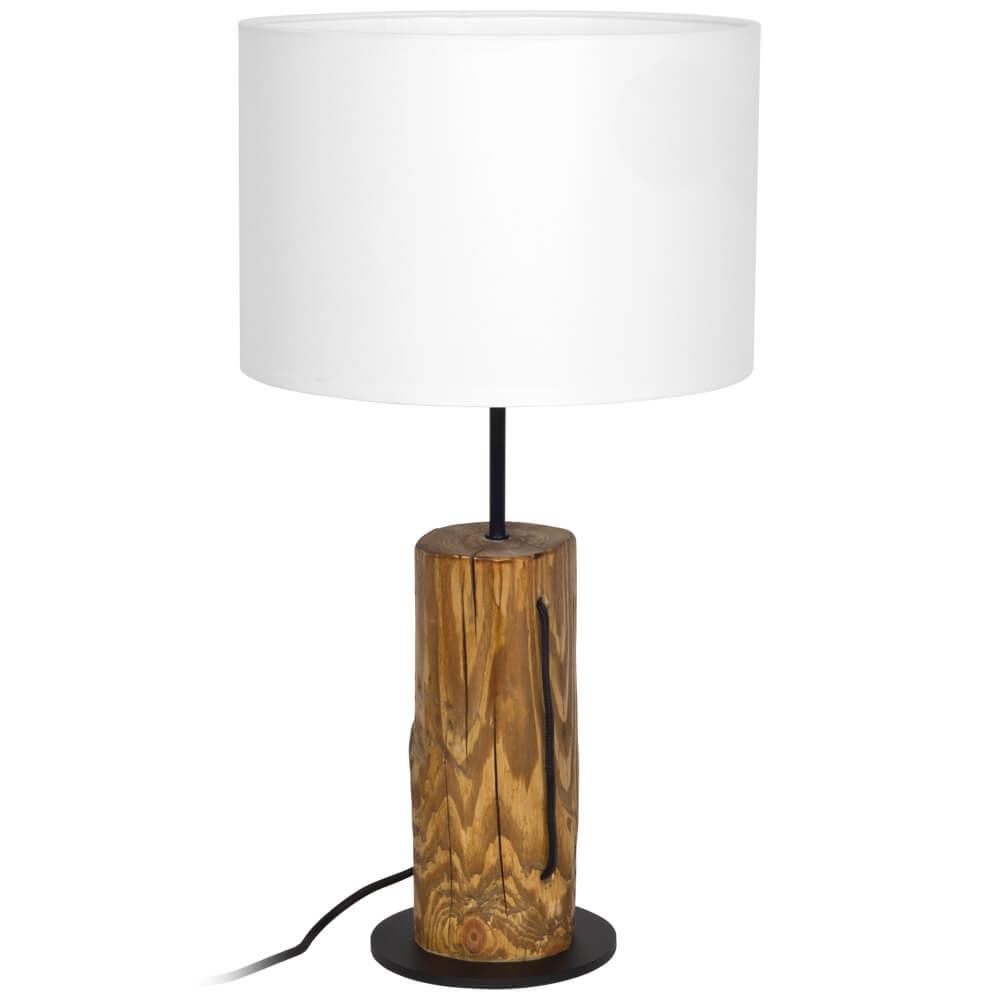Tischleuchte 1 x E27/40W Holz Kiefer gebeitzt Tischleuchte 1 x E27/40W Holz Kiefer gebeitzt