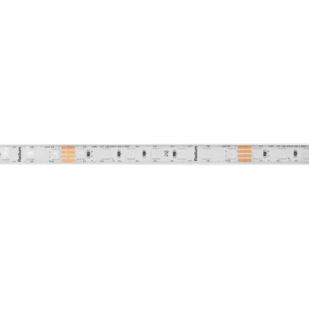 LED-Flexstreifen, RGB STRIP 500 S RGB 5050-SMD-LEDs/24V/72W L 5 m 350 RGB-LEDs ~14,4W/m ~500 lm/m LED-Flexstreifen, RGB STRIP 500 S RGB 5050-SMD-LEDs/24V/72W L 5 m 350 RGB-LEDs ~14,4W/m ~500 lm/m