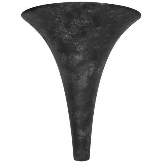 Wandleuchte innen anthrazit Vasenform Wandleuchte innen anthrazit Vasenform