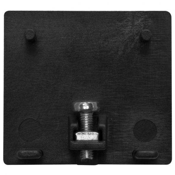 3-Phasen-Schienenendkappe schwarz 3-Phasen-Schienenendkappe schwarz