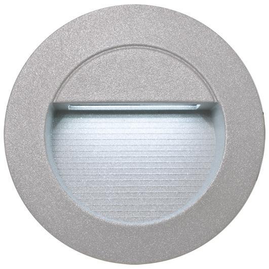 LED Einbauleuchte für außen silber LED Einbauleuchte für außen silber