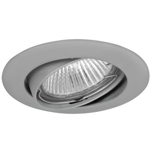 HV-Einbauleuchte 1x GU10 230V 50W alumatt schwenkbar HV-Einbauleuchte 1x GU10 230V 50W alumatt schwenkbar