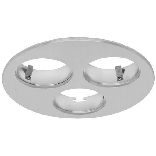 Einbauhalterung für LED-Spots 3fach rund