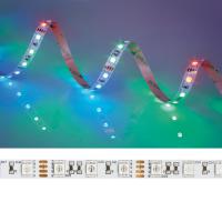 RGB-LED-Flexstreifen L 5 m 300 RGB-LEDs Breite 10 mm 400 lm RGB-LED-Flexstreifen L 5 m 300 RGB-LEDs Breite 10 mm 400 lm