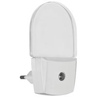 LED-Nachtlicht 1 weiße LED/0,5W mit Dämmerungssensor