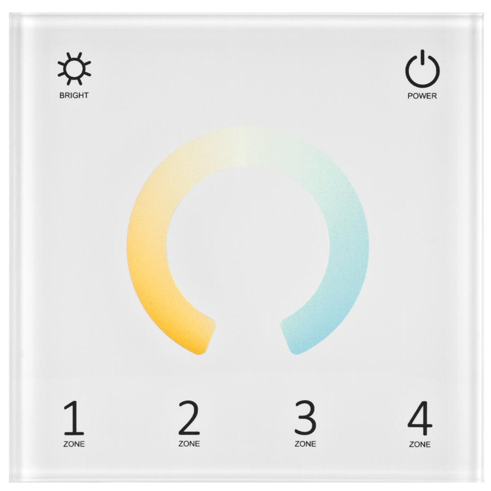 DUAL-Color-Funk-Touchpanel EASY CONNECT 4-Zonen DUAL-Color-Funk-Touchpanel EASY CONNECT 4-Zonen