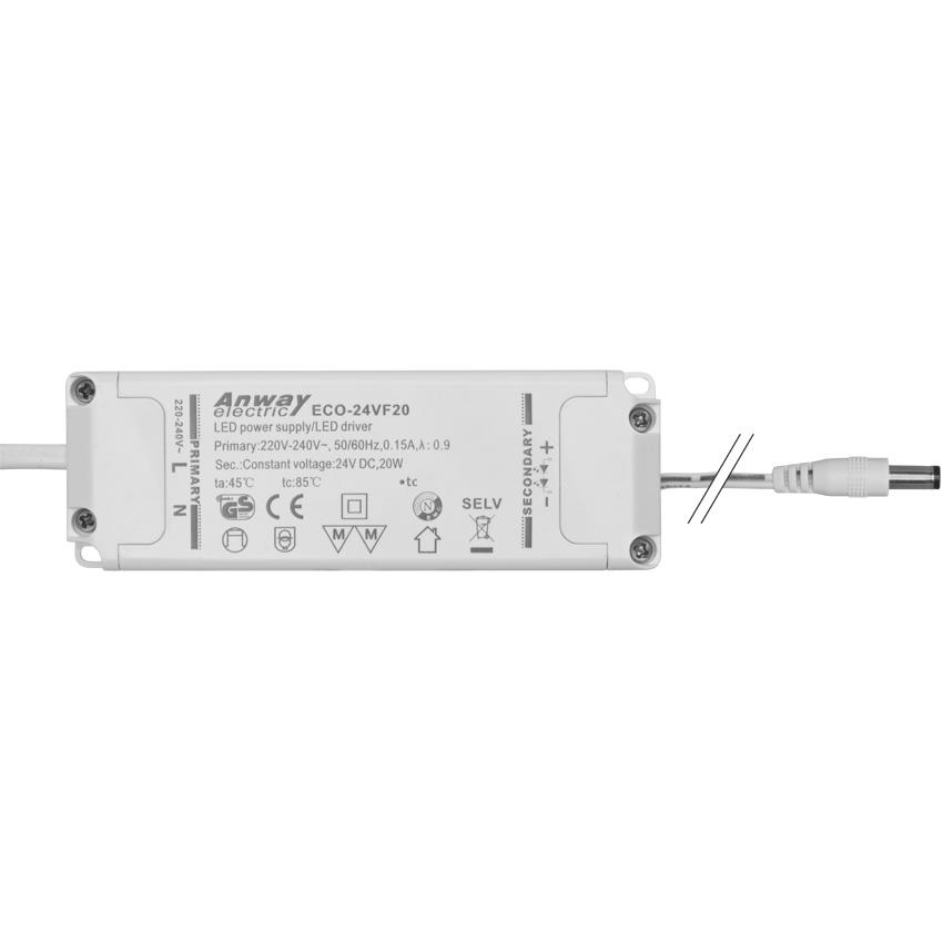 Einbau-Netzteil, LEDs/18W, Schienenlänge bis 1150 mm Einbau-Netzteil, LEDs/18W, Schienenlänge bis 1150 mm