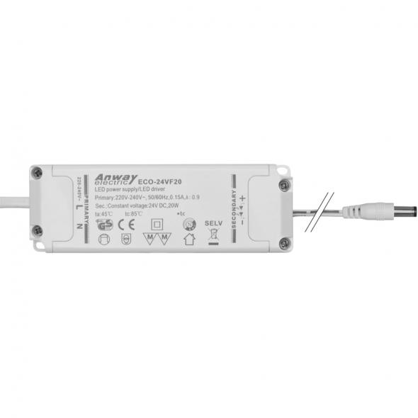 Einbau-Netzteil, LEDs/18W, Schienenlänge bis 1150 mm Einbau-Netzteil, LEDs/18W, Schienenlänge bis 1150 mm