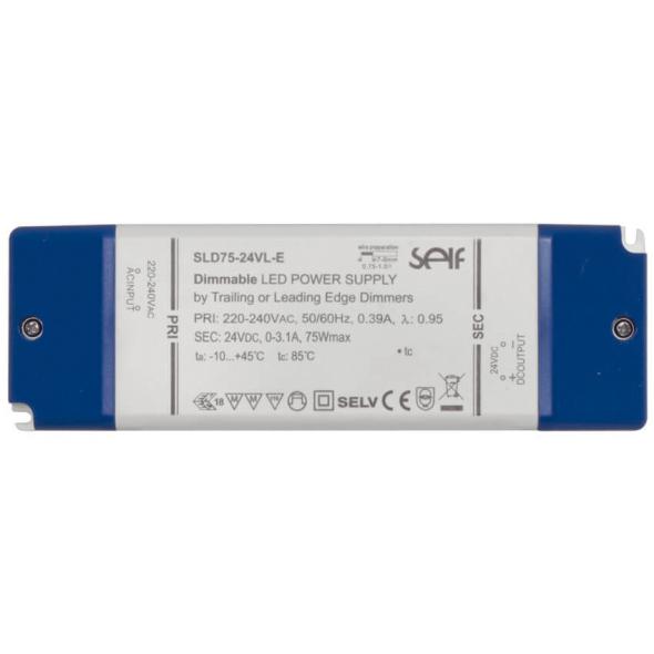 LED-Netzteil 24V-DC/12-75W IP20 dimmbar LED-Netzteil 24V-DC/12-75W IP20 dimmbar