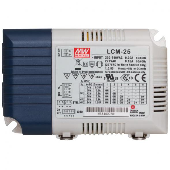 LED-Netzteil LCM-25 230V 6 Ausgangsströme LED-Netzteil LCM-25 230V 6 Ausgangsströme