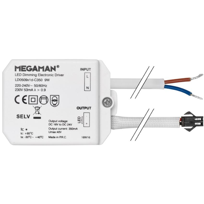 Konstantstrom-Netzteil 16-21V/350mA/max. 9W dimmbar