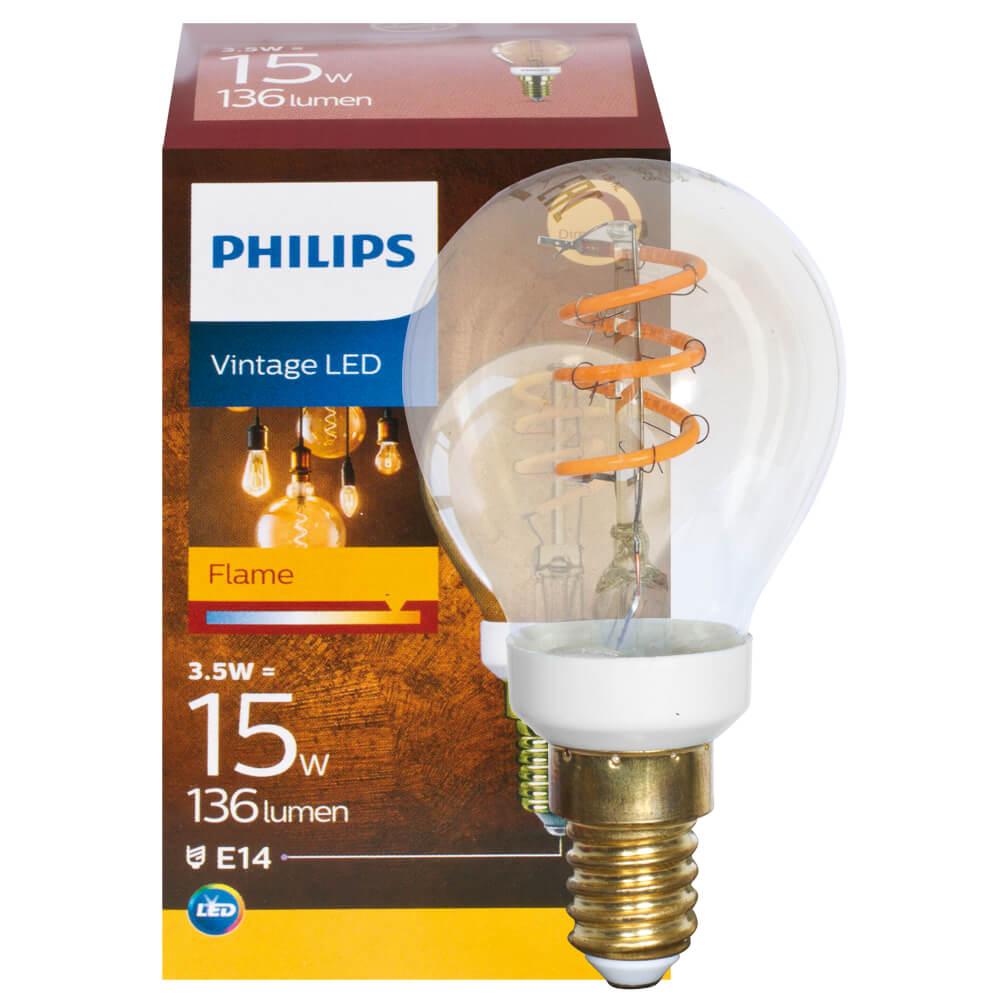 LED-Filament-Lampe VINTAGE Tropfen-Form gold E14 2200K-2500K L 92, Ø 45 LED-Filament-Lampe VINTAGE Tropfen-Form gold E14 2200K-2500K L 92, Ø 45