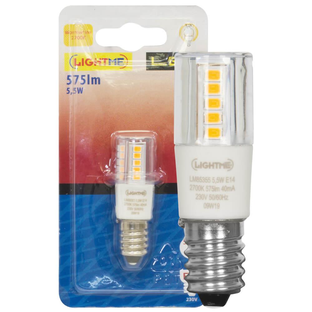 LED-Röhrenlampe klar E14/5,5W (46W) 575 lm 2700K LED-Röhrenlampe klar E14/5,5W (46W) 575 lm 2700K