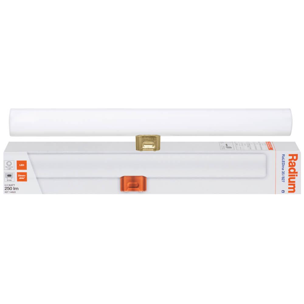 LED-Linienlampe opal RALEDINA 1-Sockel- S14d 2700K