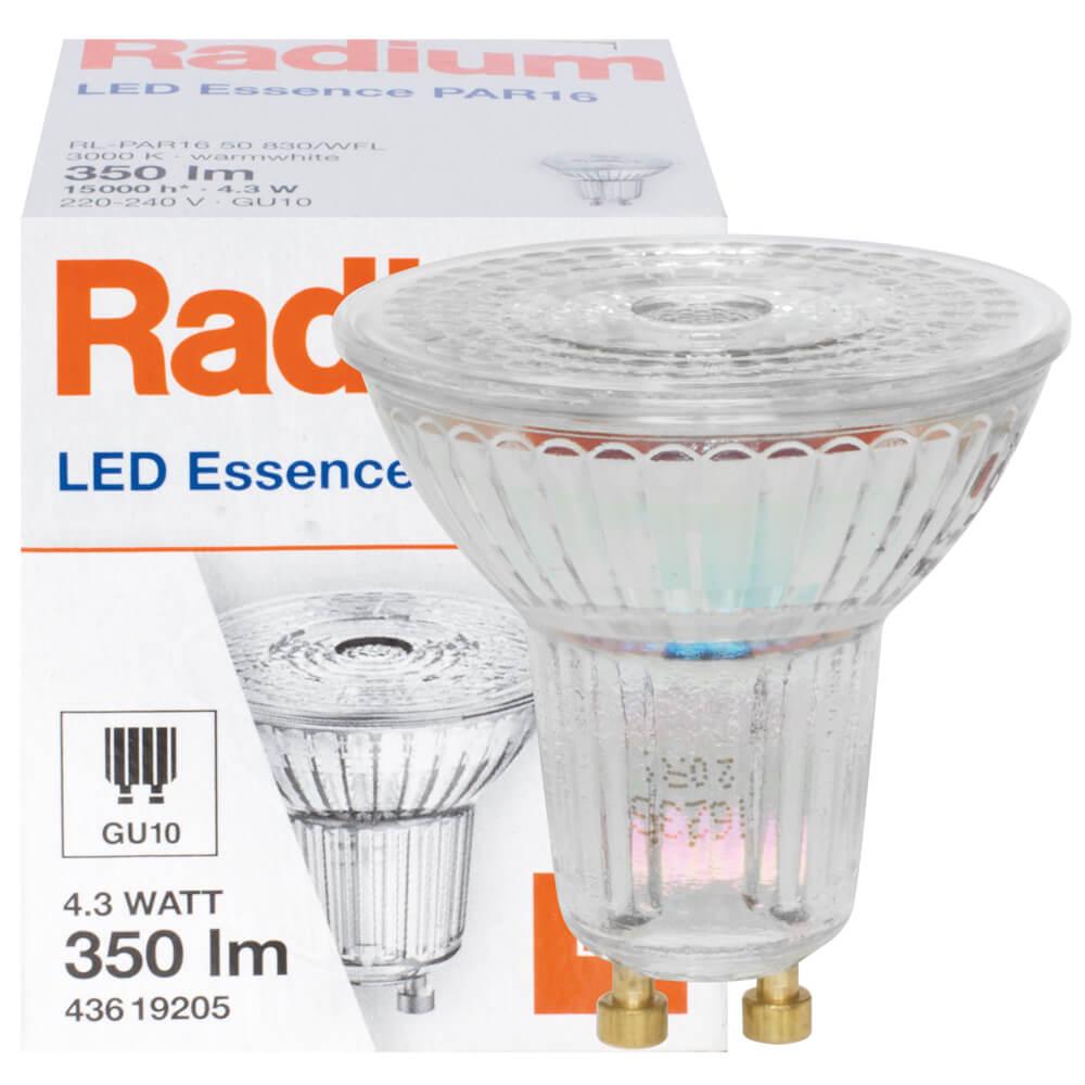 LED-Reflektorlampe GU10 3000K 4,3W 350lm