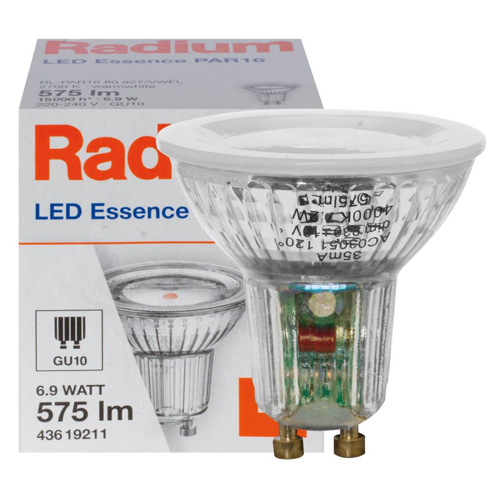 LED-Reflektorlampe GU10 2700K 6,9W 575lm 120°