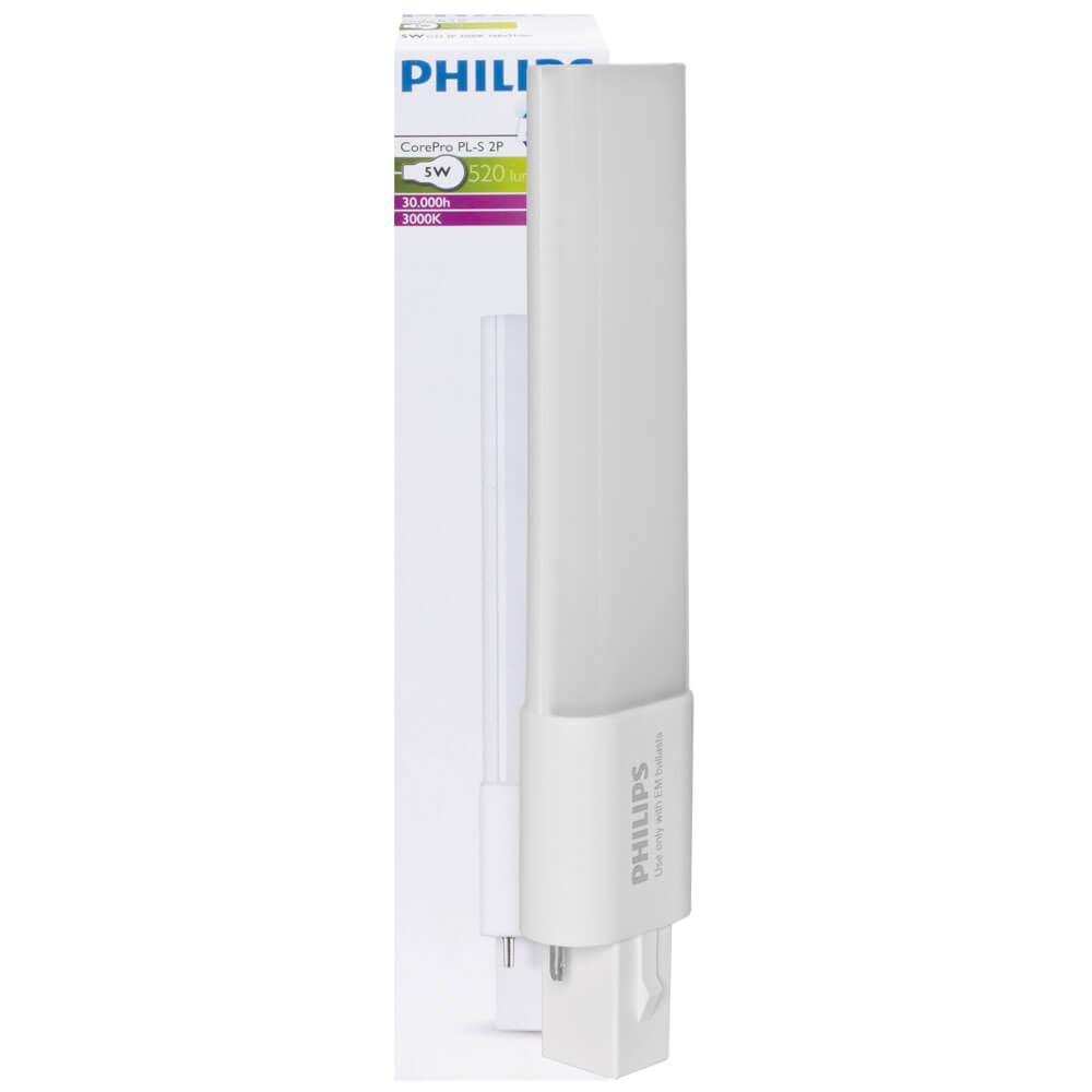 LED-Kompaktlampe COREPRO LED PL-S G23/240V/5W opal 2-Pin für KVG/VVG 59666800