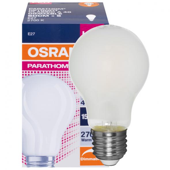 LED-Filament-Lampe 4,8W AGL-Form matt E27 2700K LED-Filament-Lampe 4,8W AGL-Form matt E27 2700K