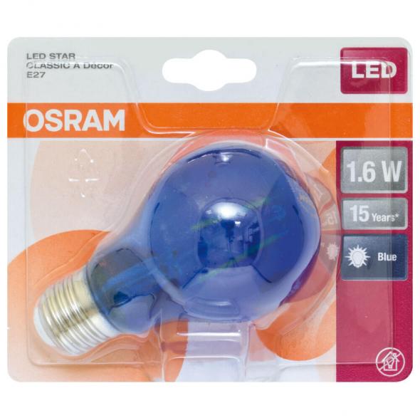LED-Filament-Lampe LED STAR DECO FILAMENT AGL-Form, farbig E27 LED-Filament-Lampe LED STAR DECO FILAMENT AGL-Form, farbig E27