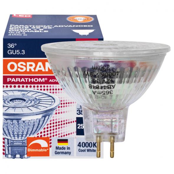 LED Reflektorlampe P MR16 5,0W 4000K GU5,3 dimmbar LED Reflektorlampe P MR16 5,0W 4000K GU5,3 dimmbar