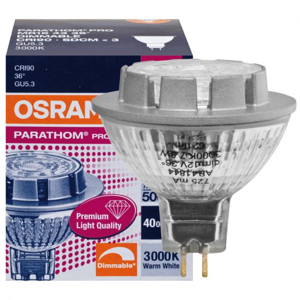 LED Reflektorlampe PPRO MR16 7,8W 3000K GU5,3 dimmbar LED Reflektorlampe PPRO MR16 7,8W 3000K GU5,3 dimmbar