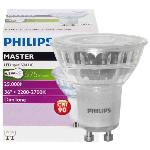 LED-Reflektorlampe GU10 2700K 6,2W 575lm LED-Reflektorlampe GU10 2700K 6,2W 575lm