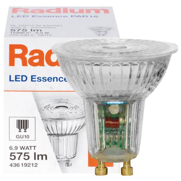 LED-Reflektorlampe GU10 3000K 6,9W 575lm LED-Reflektorlampe GU10 3000K 6,9W 575lm