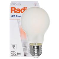 LED-Lampe RaLED ESSENCE STANDARD AGL-Form matt E27/240V 4W (40W), 470 lm